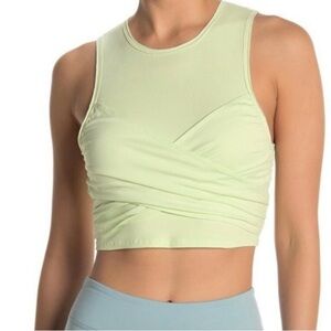 FP Movement by Free People Light Green Crop Top